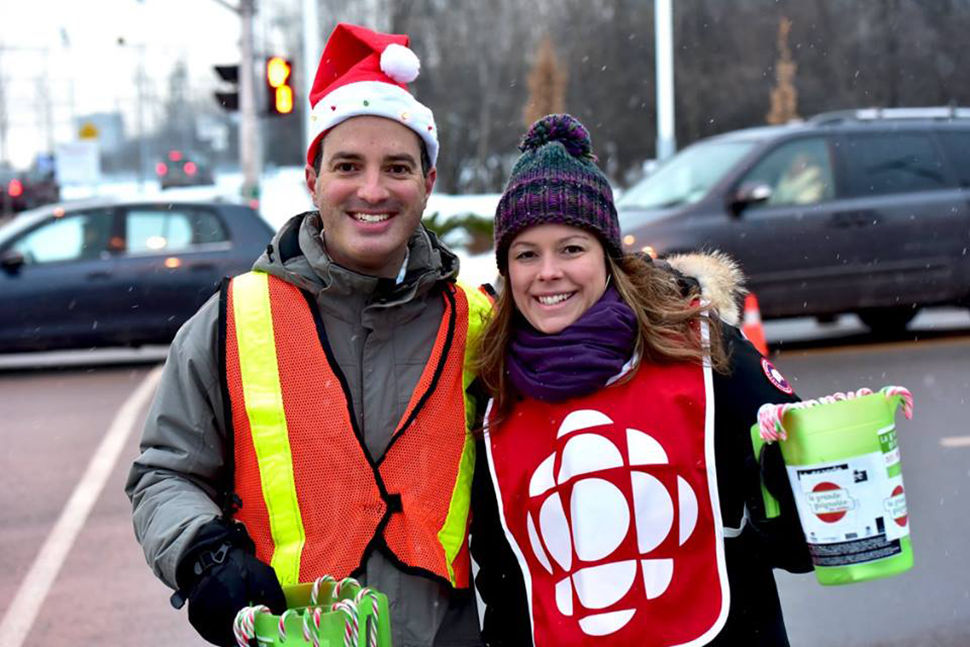 Staff from ICI Ottawa-Gatineau participate in the annual charity drive